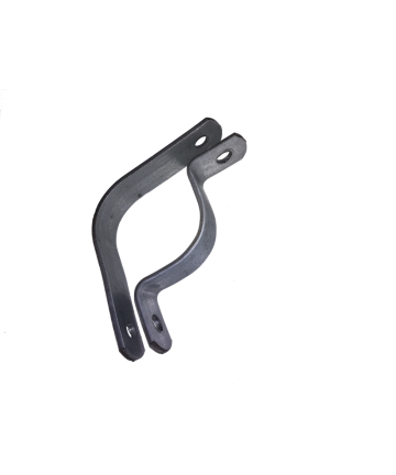 Abrazadera de esquina para poste galvanizado