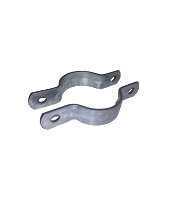 Abrazadera de refuerzo para poste galvanizado