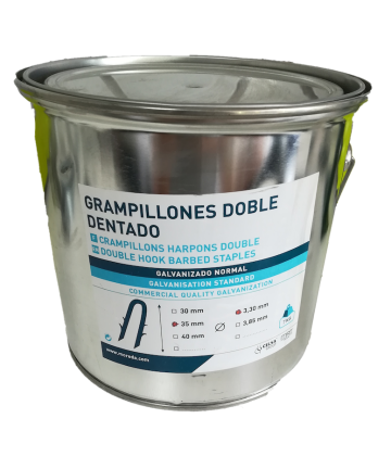 Grampillones doble dentado 18/35.